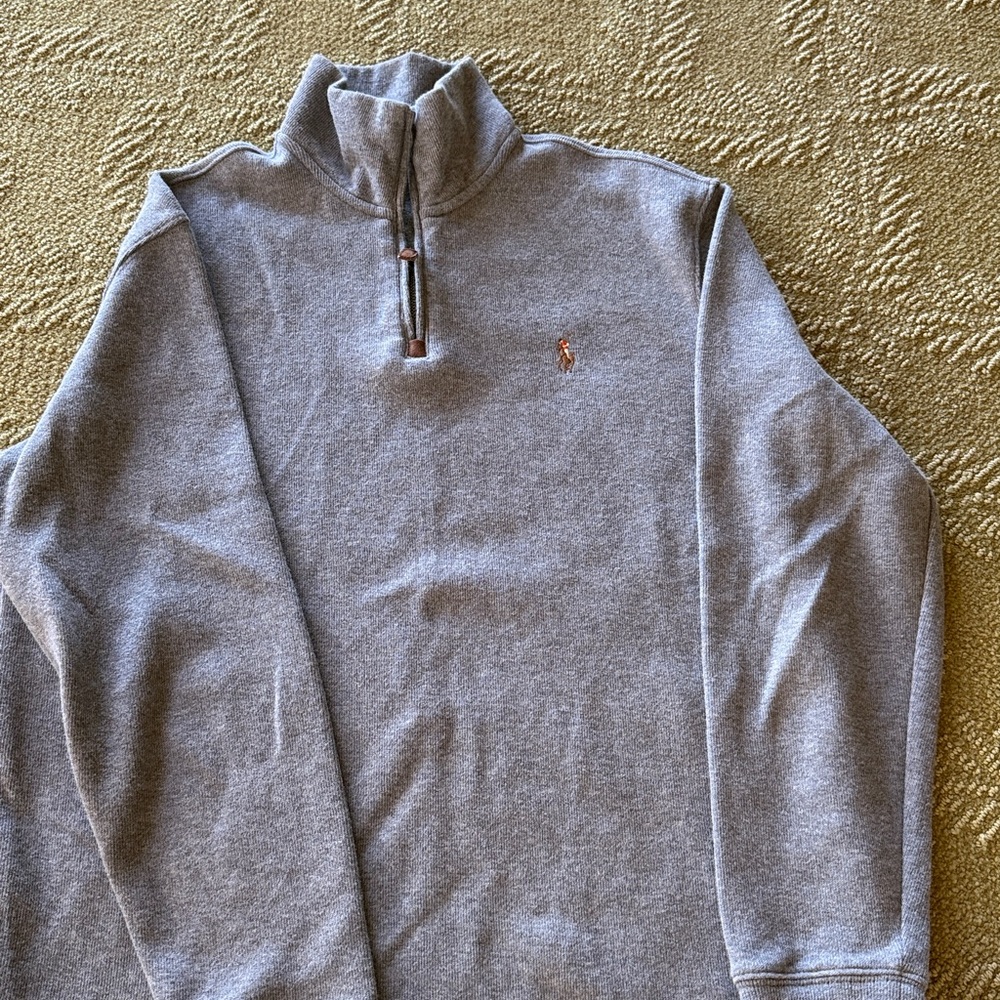 Ralph Lauren Gray Knit Sweater - Picture 4 of 7